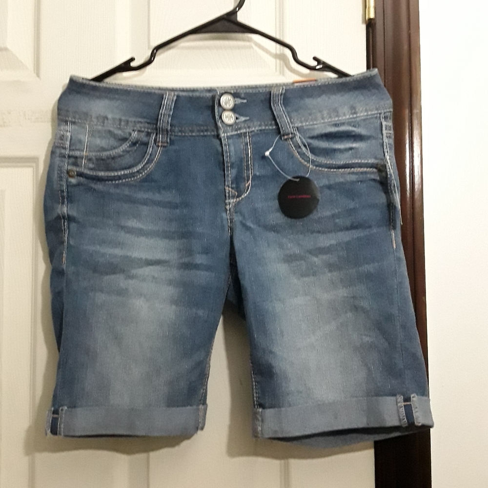 High rise shorts